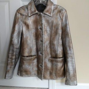 PIMPT One-of-a-Kind Leather Jacket (M)